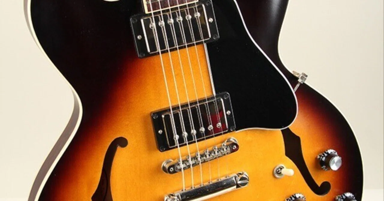 Gibson ES-335 Satin Vintage Burst 2020 第7回ほぼ日刊デジマートにて 