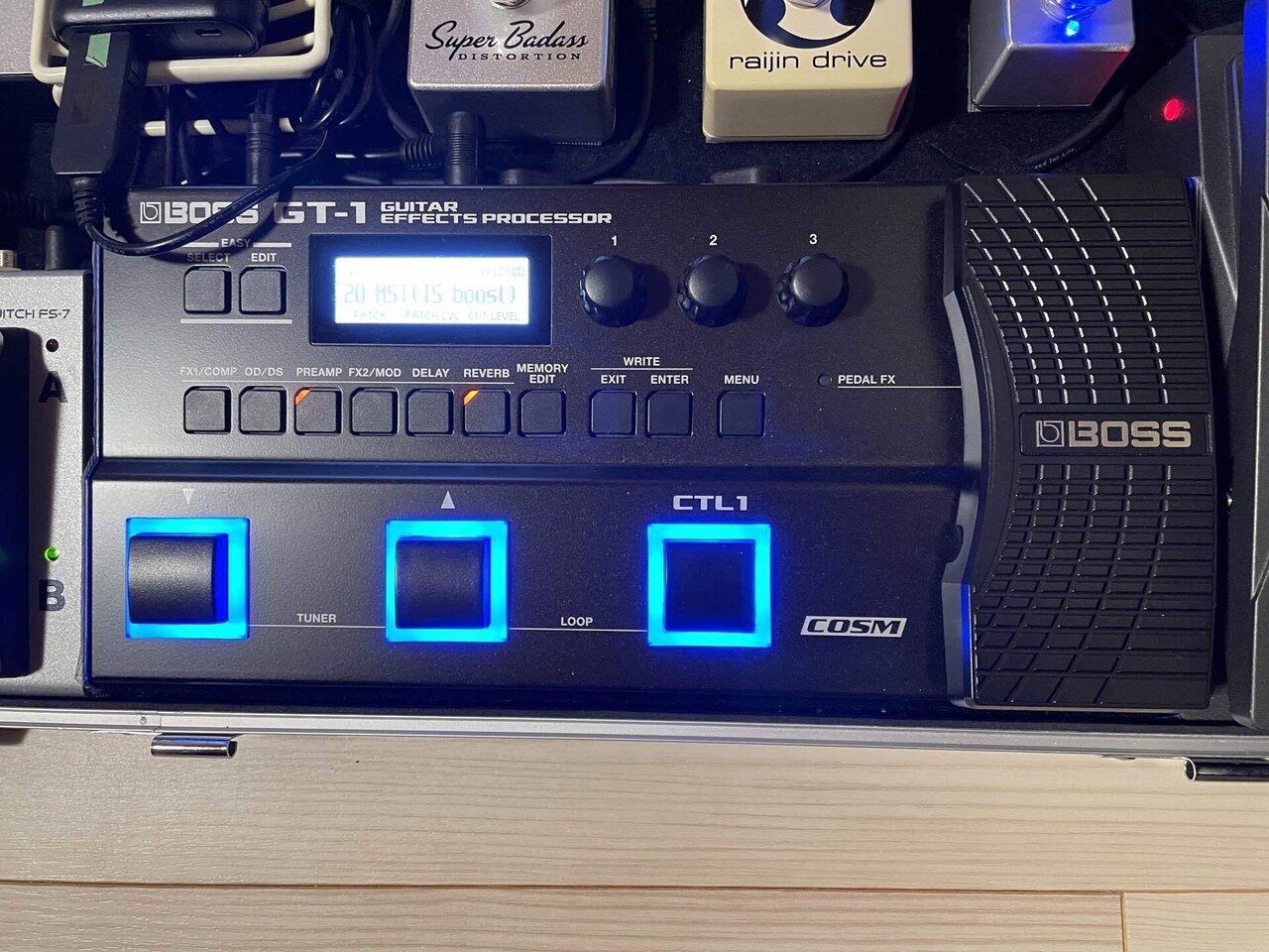 エフェクターボードを晒したい|hiromat999 エフェクターボードを晒したい|hiromat999