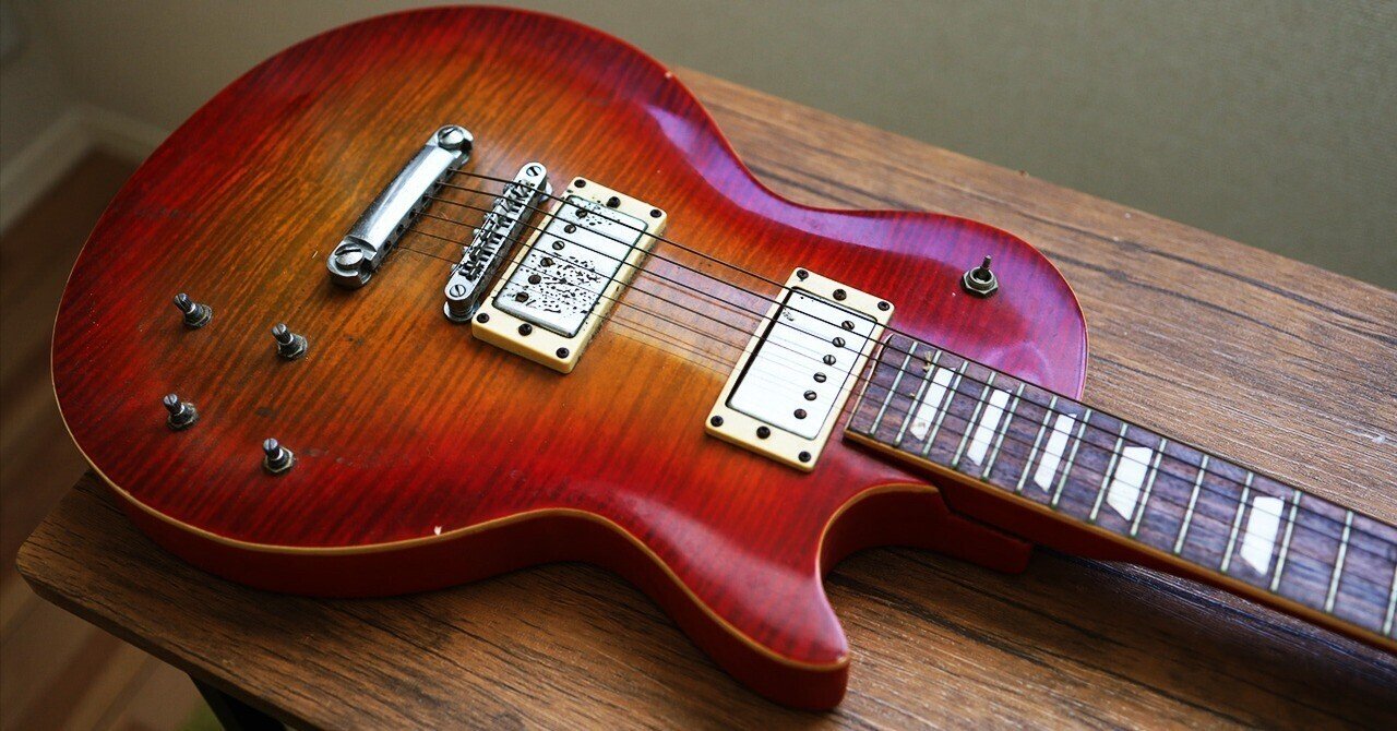 メーカー不明Les Paulタイプギターの修理｜Croquetteギター機材研究