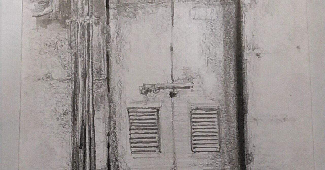 スケッチで思い出した、師匠の鉛筆画｜梅熊大介