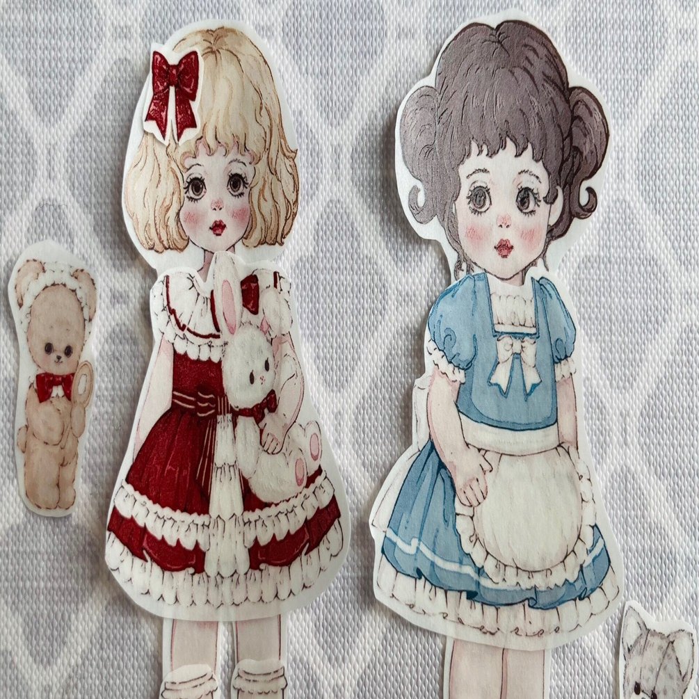 着せ替えできるお人形マスキングテープを購入｜すま