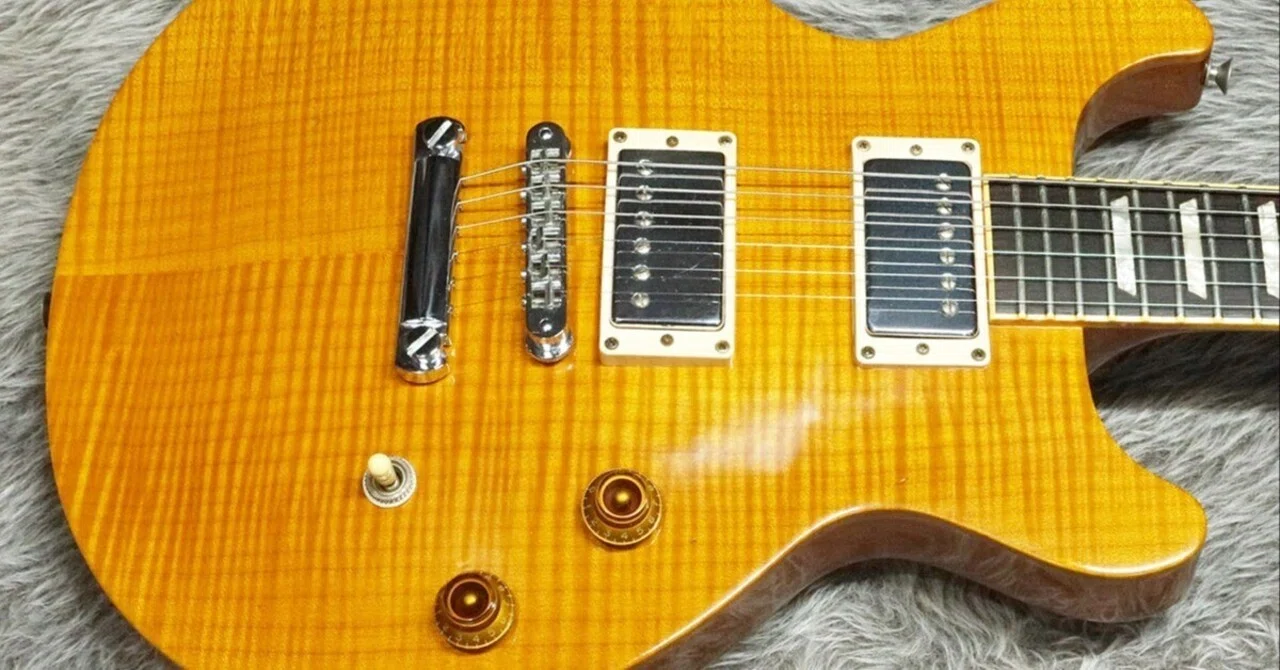 Gibson Les Paul Standard DC Amber 第9回ほぼ日刊デジマートにて