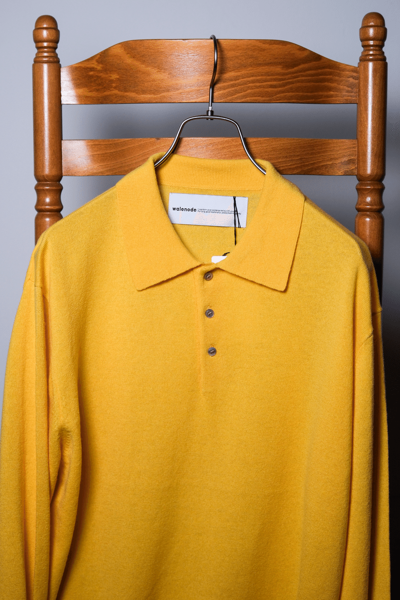 Cashmere polo sweater project｜y_s_k117