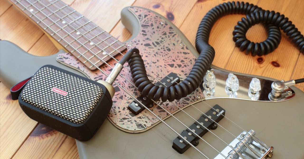 Positive Grid Spark GOはベースを繋いでも凄い｜huaaNOTE