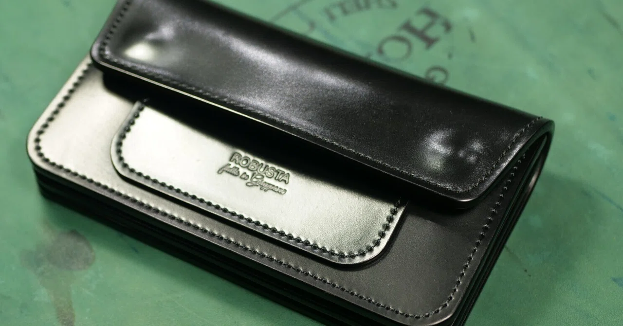Robusta レーデルオガワ オールコードバン smart wallet Robusta レーデルオガワ オールコードバン smart wallet
