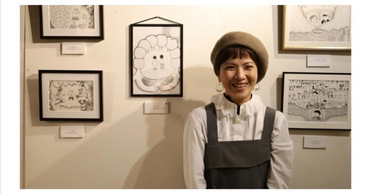 点描画家hiromi 西日本新聞に掲載】｜HIROMI AOKI（あおきひろみ）点描