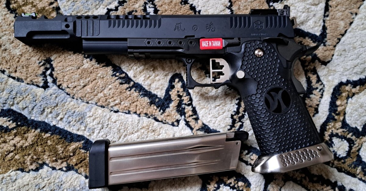 ARMORER WORKS Hi-Capa5.1 Razor Catタイプ ガスブローバック BK