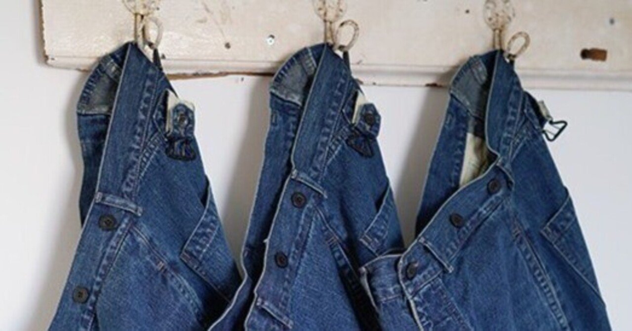 OUTILからヴィンテージの雰囲気たっぷりのデニムが届きました！【OUTIL