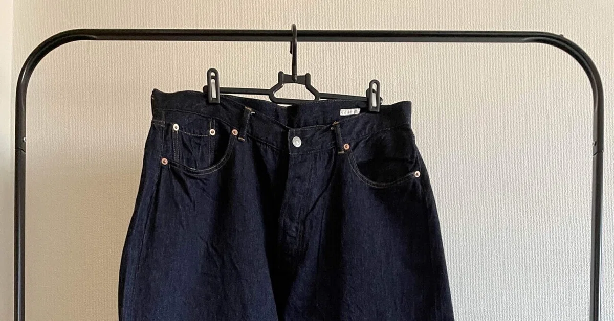 素人が深掘り】COMOLIのデニム5Pパンツ(NAVY)。モデルとなった501XXと 