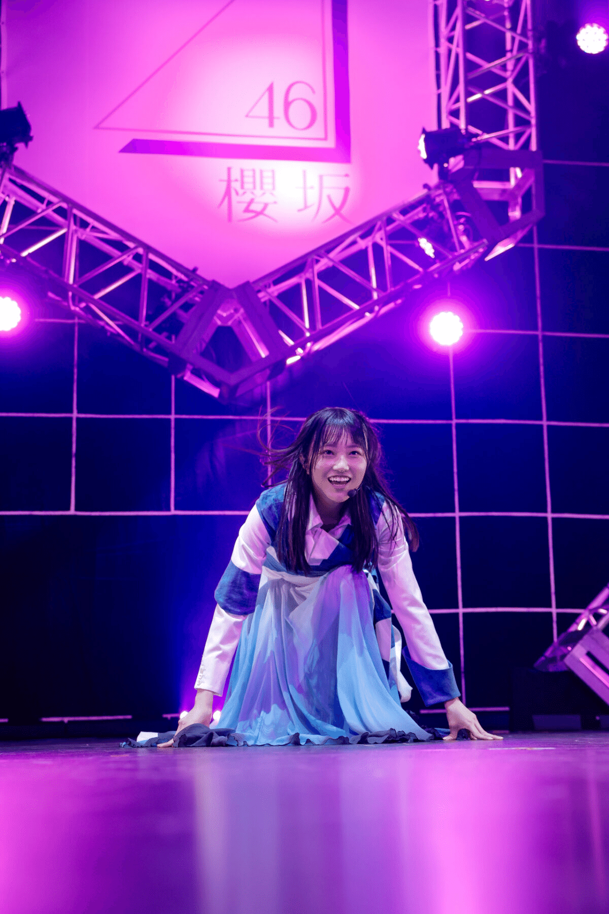 櫻坂46 三期生ライブ　未使用　トラックジャケット　Lサイズ　山下瞳月　ブルゾン 櫻坂46 未使用 三期生ライブ トラック ジャケット ブルゾン Lサイズ