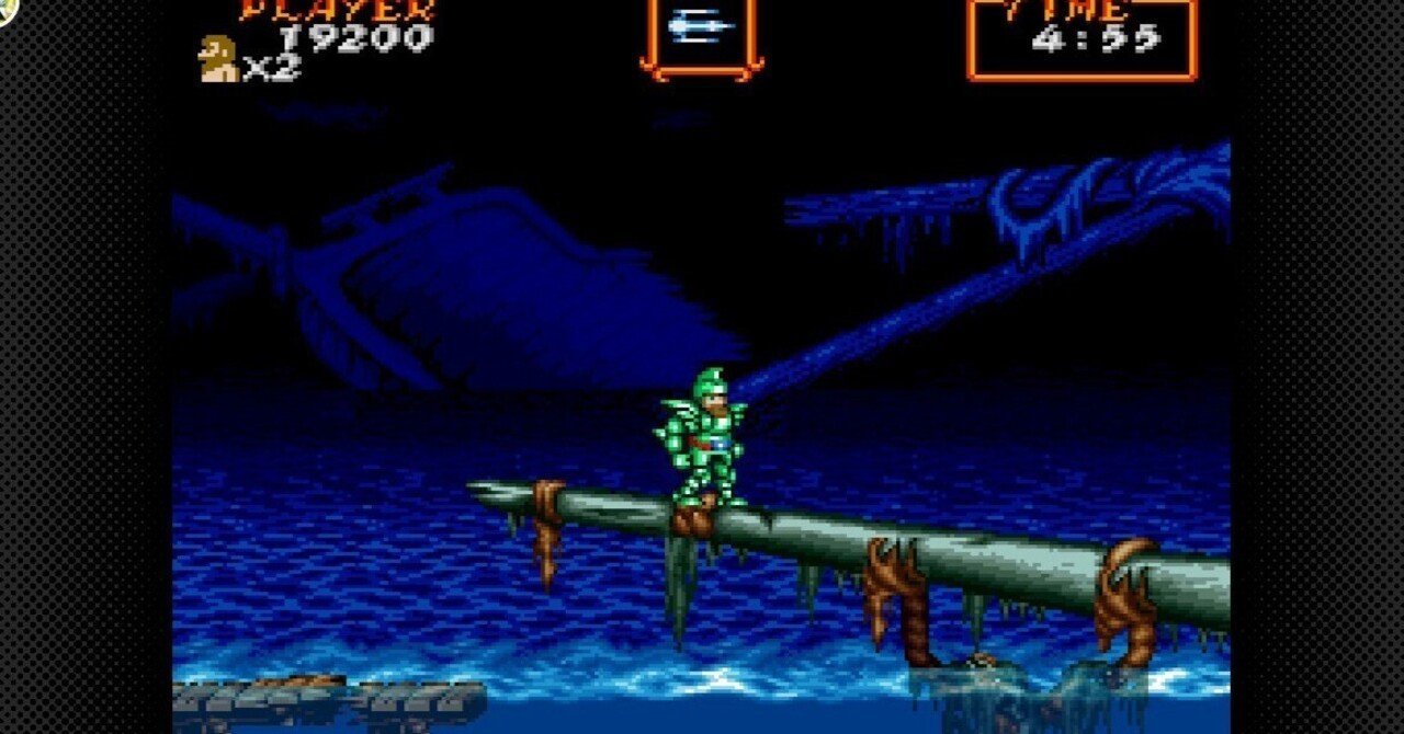 レトロゲーム日記 超魔界村 二番地 幽霊と海の向こうへ ｜蛙野紅葉