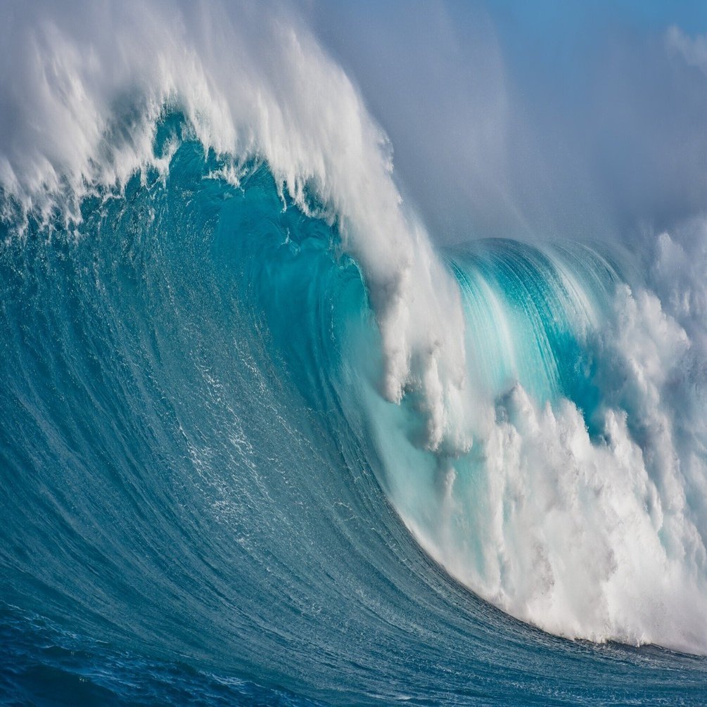 マウイ島の巨大波スポット 