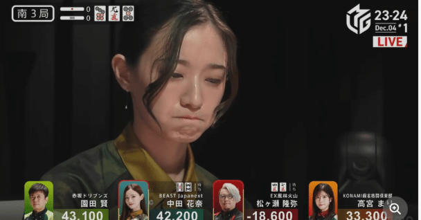 素人 花奈 35 4P先切りの理由、中田花奈ブクブク化計画。弱者には弱者の戦い方がある|Mリーグ 戦略研究 孫子からランチェスターまで