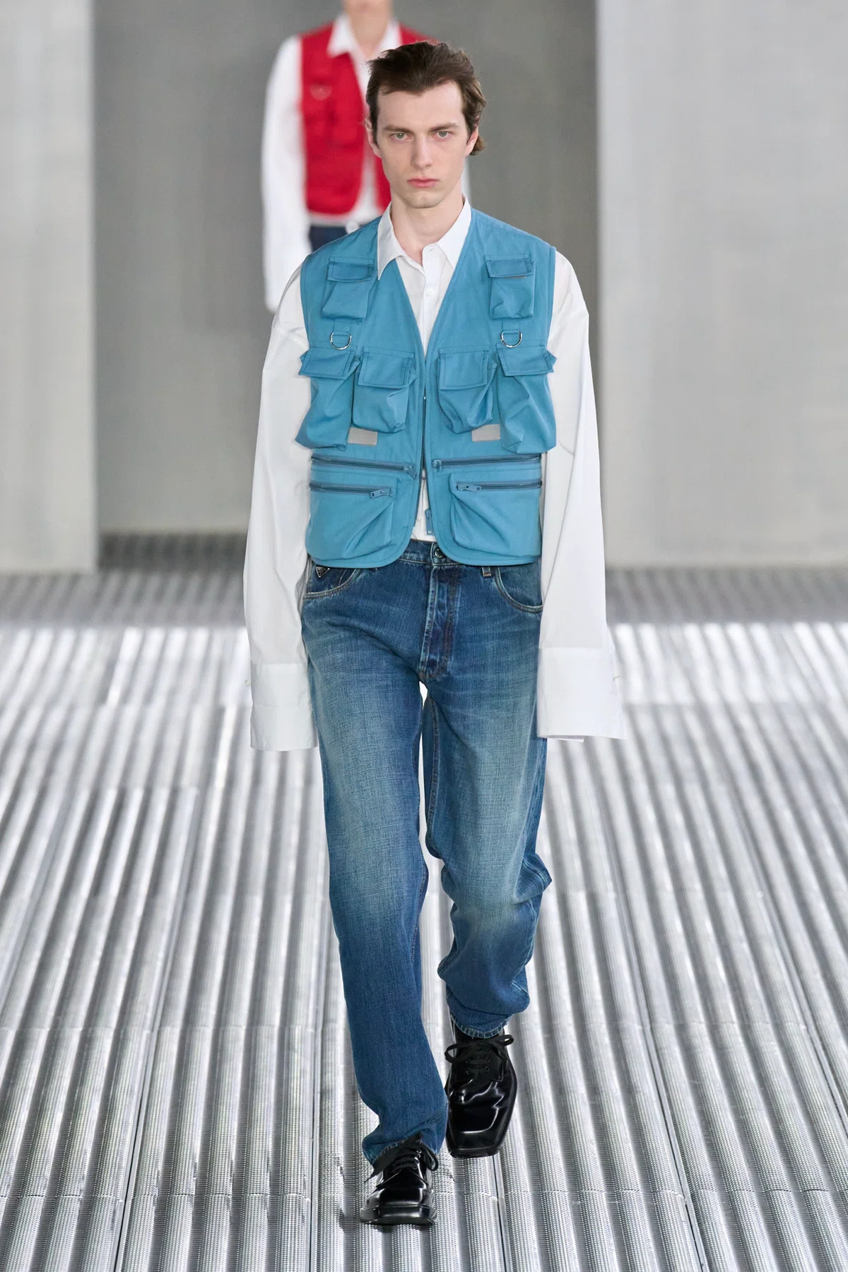 定価12万円】 PRADA コレクションモデル パンツ ロゴ 33