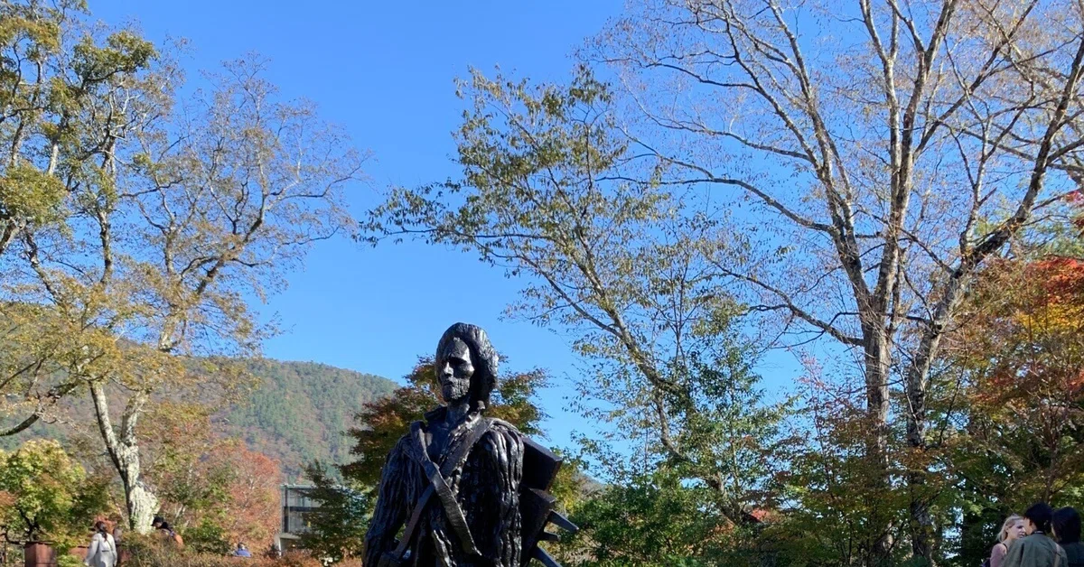 タマガ探訪記】 彫刻になったゴッホと箱根で出会う｜多摩美術大学芸術