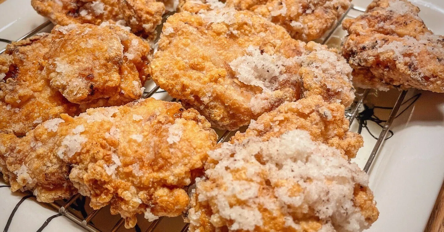 蒲田鳥久の唐揚げ」風、再現レシピ｜和賀裕希