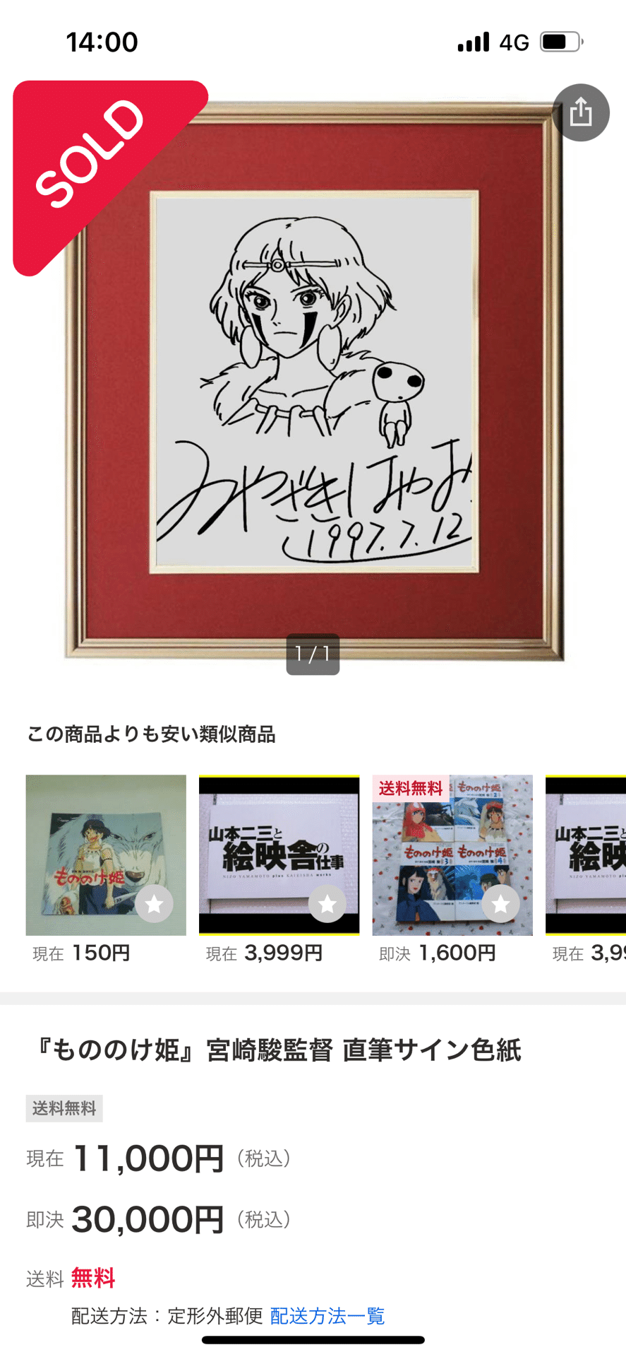 偽物サイン高橋留美子.青山剛昌.モンキーパンチ.マツセダイチ.宮崎駿