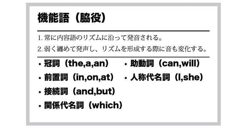 英語が聞き取れない理由はリズムの違い 日本語と英語の決定的違いについて解説します 機能語と内容語編 あき 英語で広げる働き方の思考法 Note 英語が聞き取れない理由はリズムの違い 日本語と英語の決定的違いについて解説します 機能語と内容語編 あき 英語で広げる働き方の思考法 Note
