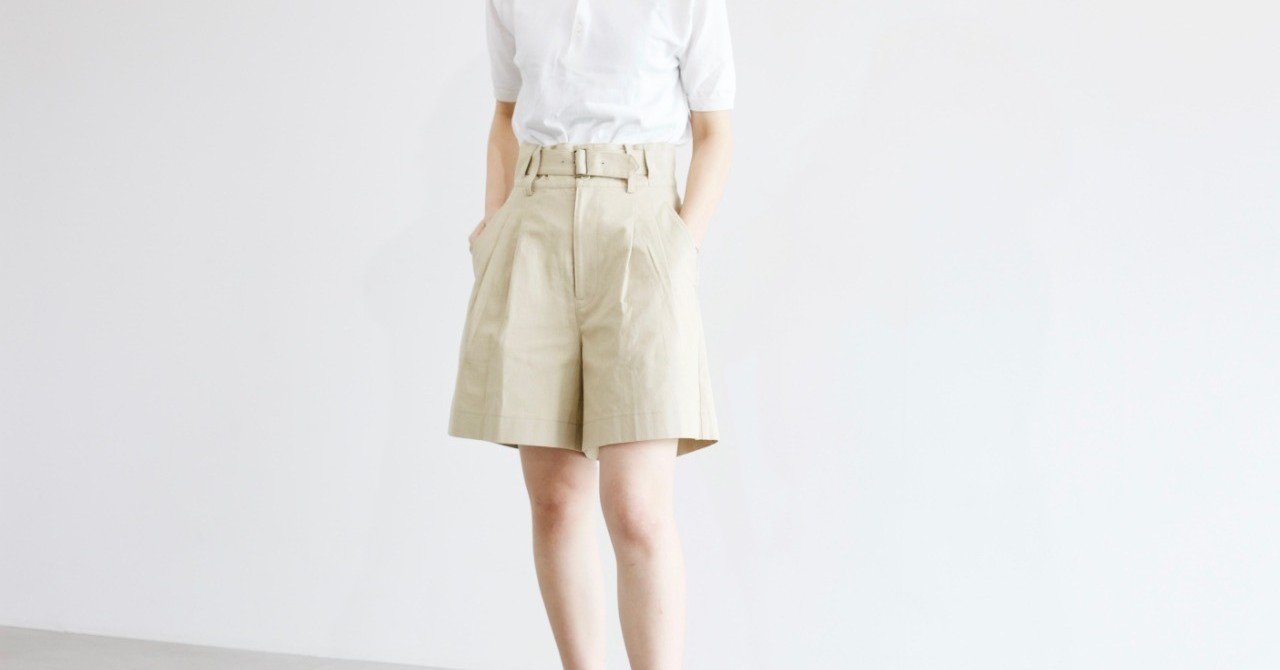 foufou / ワンタックハーフパンツ 中古・古着通販】foufou (フーフー) ワンタックハーフパンツ