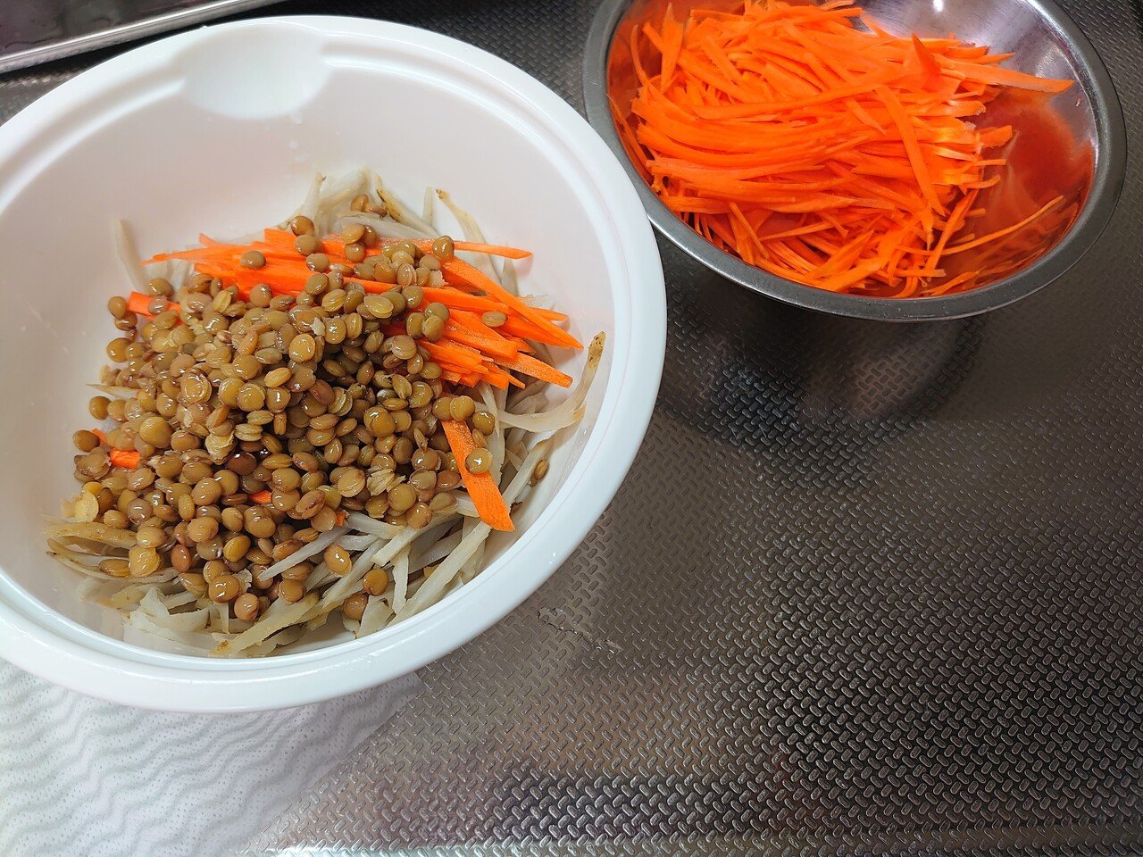 レンズ豆とほうれん草のダル レシピ