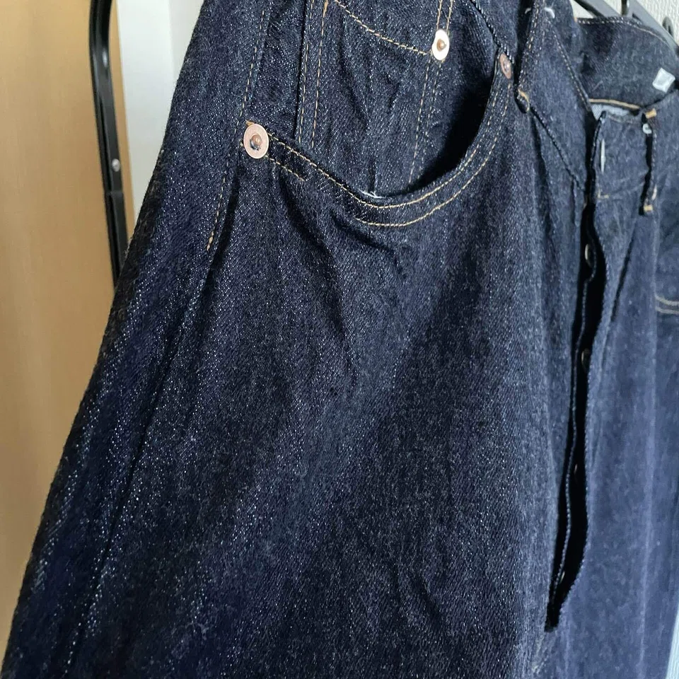 素人が深掘り】COMOLIのデニム5Pパンツ(NAVY)。モデルとなった501XXと 