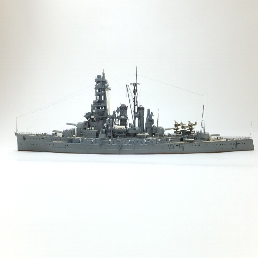 1/700 日本海軍戦艦 比叡 １９４2 完成品 - プラモデル