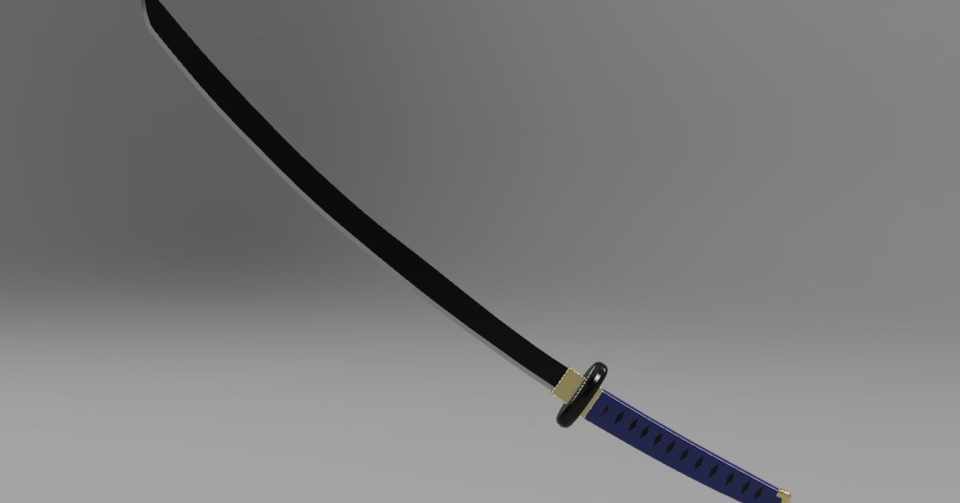 日本刀を作ってみた Fusion360 仲田 匠希 Note