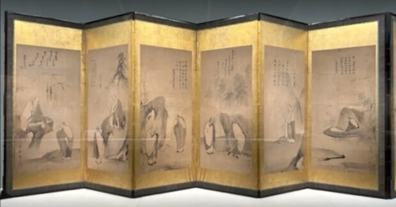 海北友松の押絵貼屏風にみる禅僧の姿 【福田美術館「ゼロからわかる