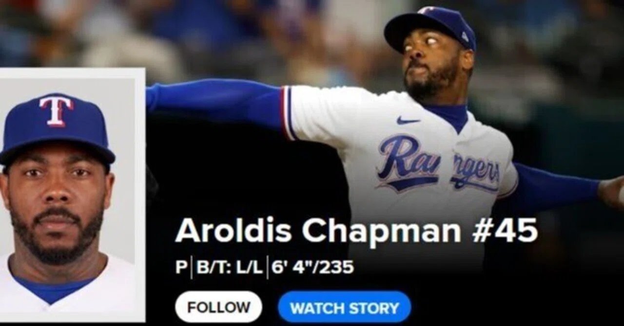 AROLDIS CHAPMAN アロルディス チャップマン選手 直書き直筆サイン入り