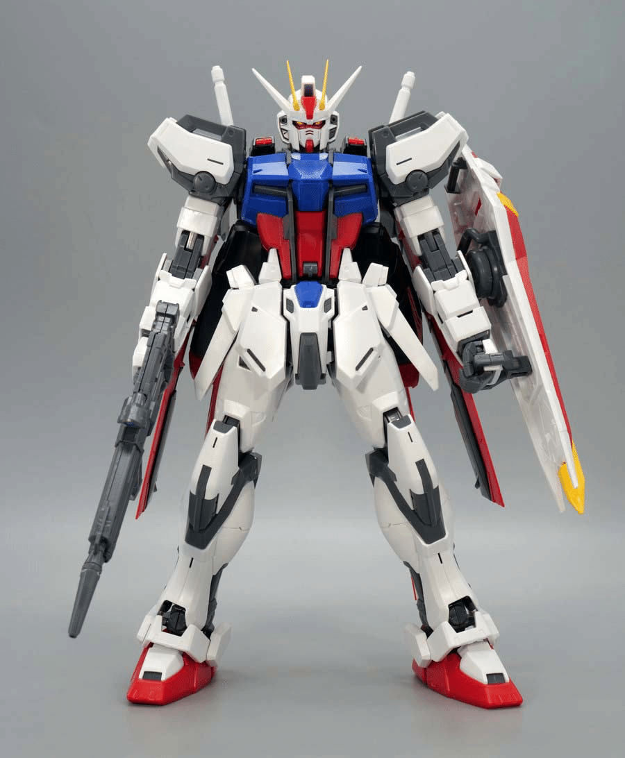 MG エールストライクガンダムVer.RM　塗装済　完成品 MG エールストライクガンダムVer.RM 塗装済み完成品 レビュー