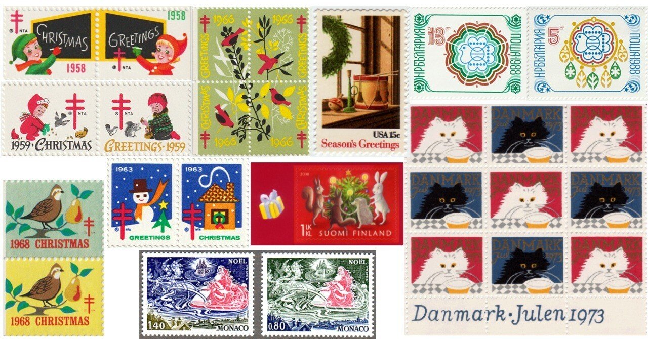 切手という小宇宙 その2 クリスマス：番外編 ｜森野 しゑに