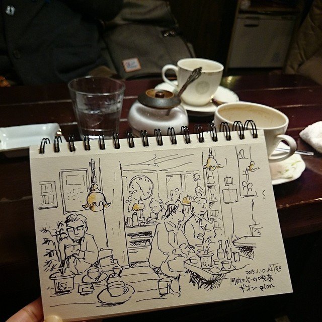 阿佐ヶ谷の喫茶gion