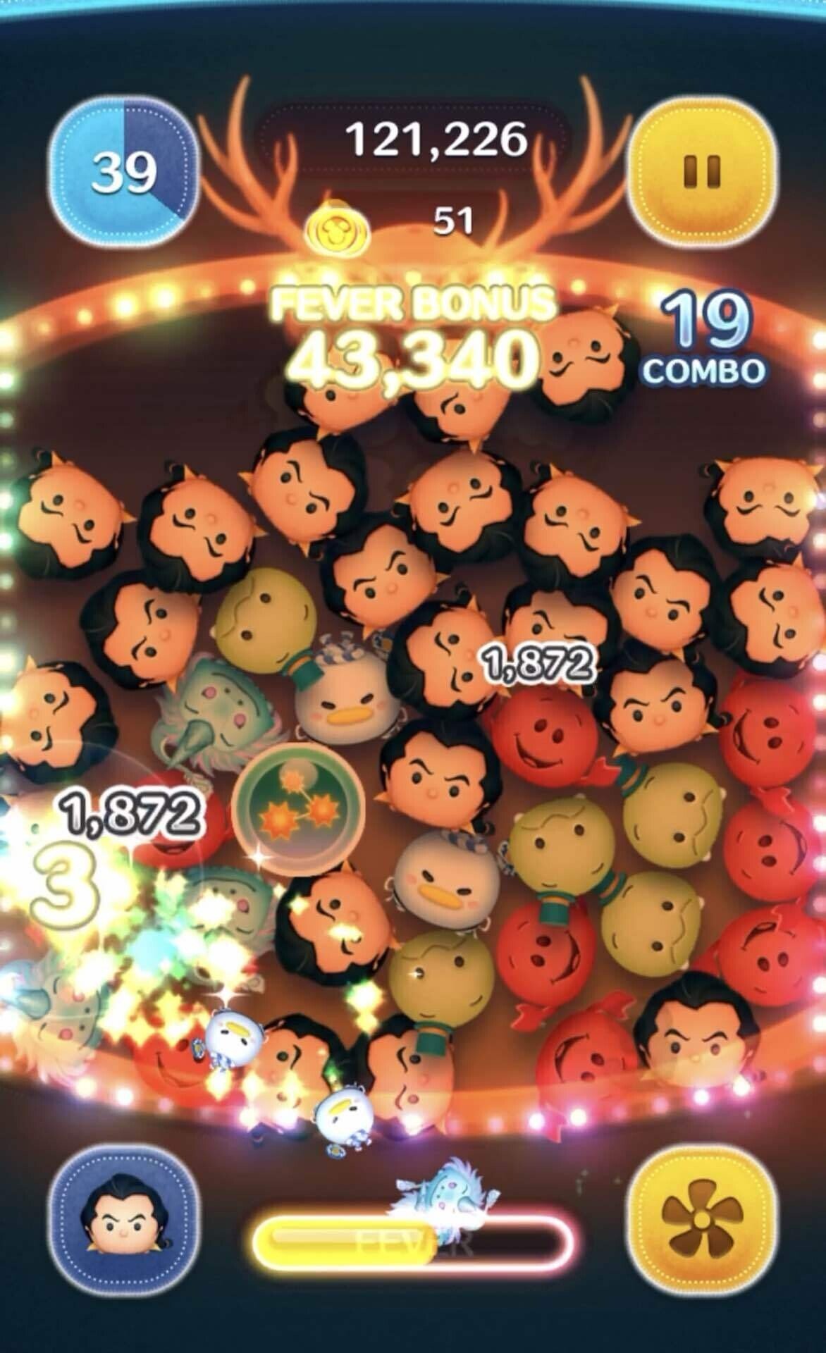 ツムツム ガストン ３つのコツ＆ あまり上手くない僕でもできたスキルループのやり方！｜いろは。