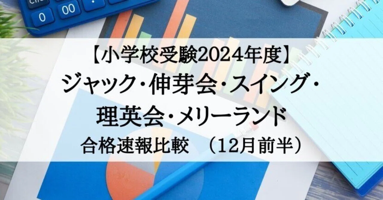 小学校受験2024年度 ジャック、伸芽会、スイング、理英会、メリー