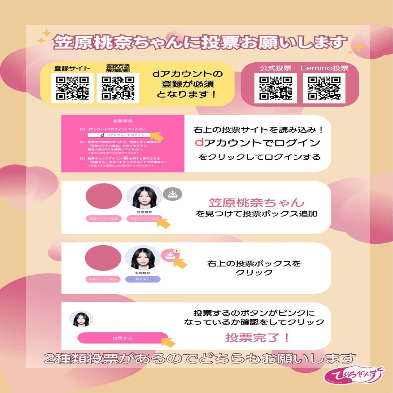 日プを応援してみた！〜＆MEと笠原桃奈〜｜しあわせのさち🍀