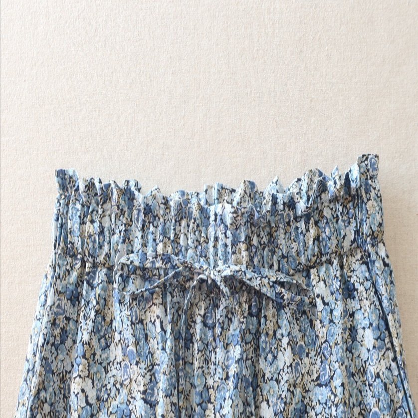 CHECK&STRIPE「フローラルパンツ」を作りました｜sally