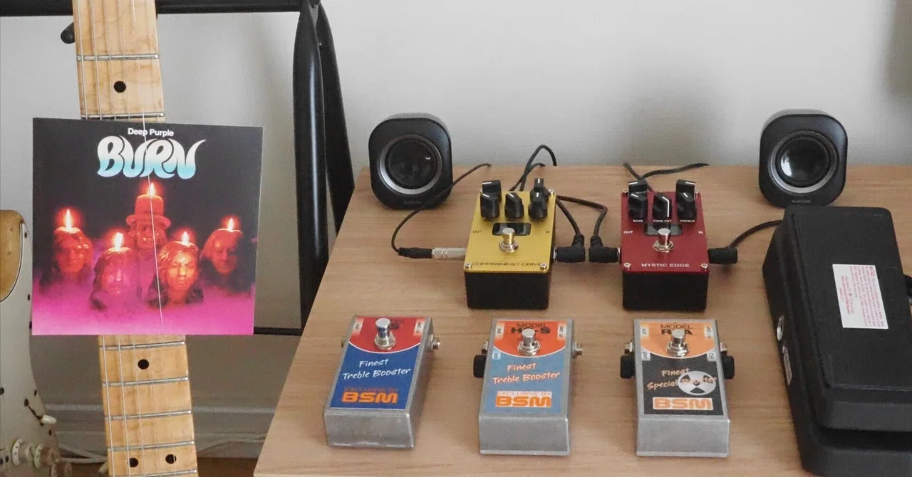 BSM Model HS Treble Booster ギターエフェクター USED BSM Model OR