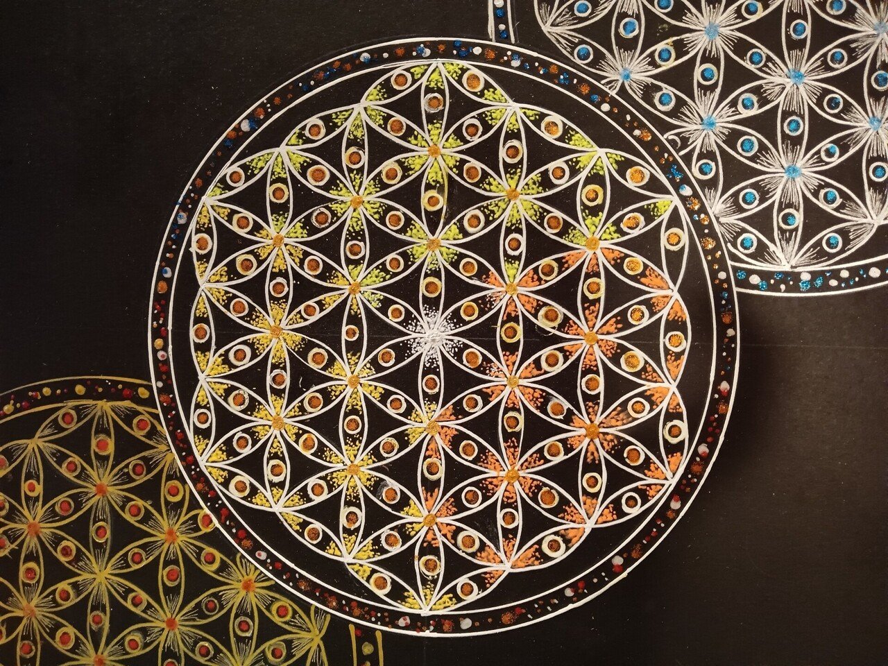 曼荼羅フラワー・オブ・ライフ｜∪子