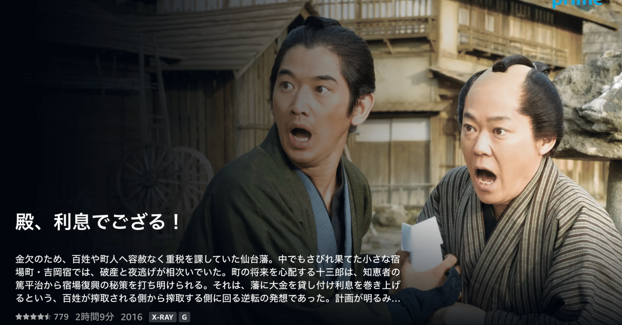 殿,利息でござる! 殿様版 映画パンフレット付