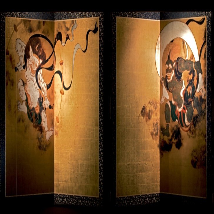 風神雷神図屏風」の謎が解けた……｜カゲロウノヨル