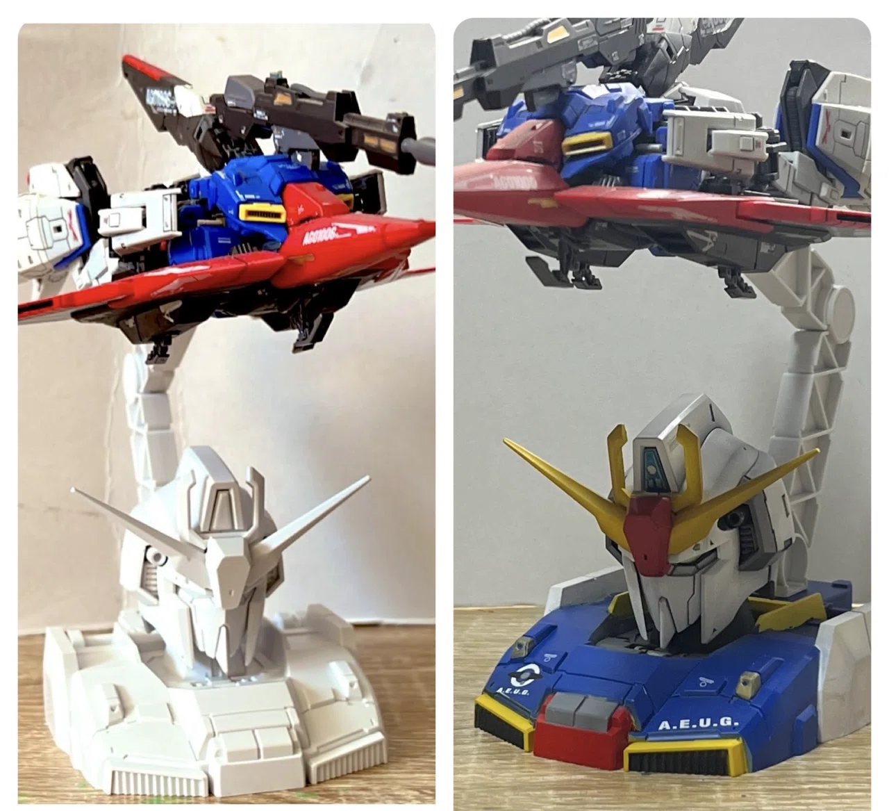 制作記】Zガンダムヘッドディスプレイベース｜スノやん@ガンプラドラマー
