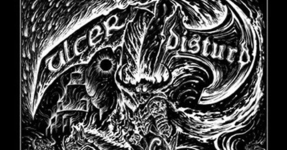 HCK-054 DISTURD / ULCER ”Warfare” split CD｜HARDCORE KITCHEN