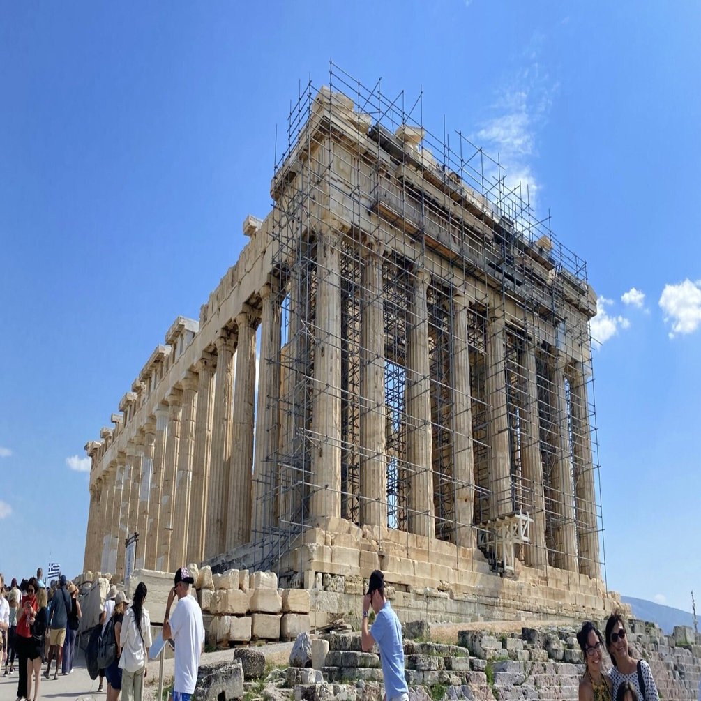 東欧旅行記】アテネで人類の傑作・パルテノン神殿に魅せられる｜桜