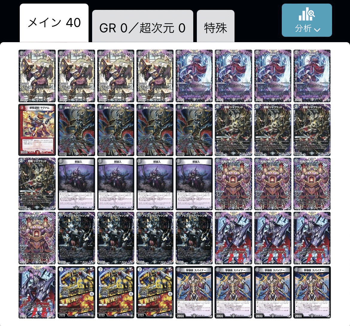 デュエマ】黒緑アビス デッキ 微高レート - メルカリ - デュエル デュエマ】黒緑アビス デッキ 微高レート - メルカリ - デュエル