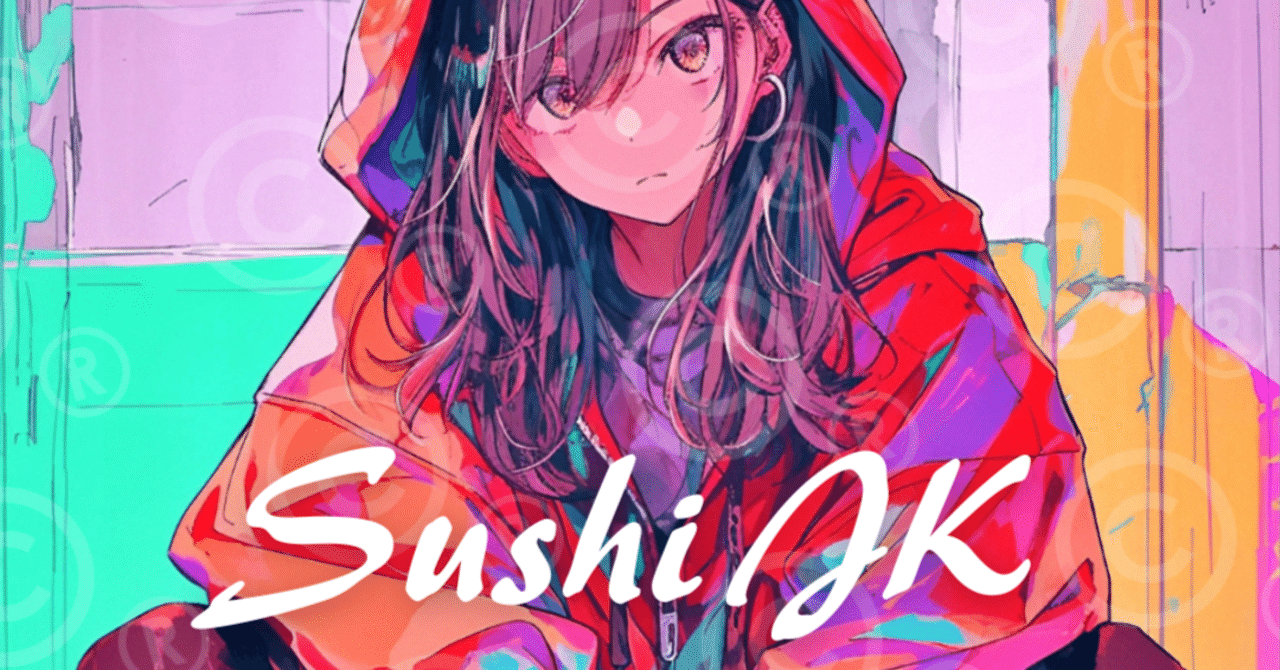 かわいいパーカー女子のイラスト3選【フリー素材】｜寿司娘の、未完成