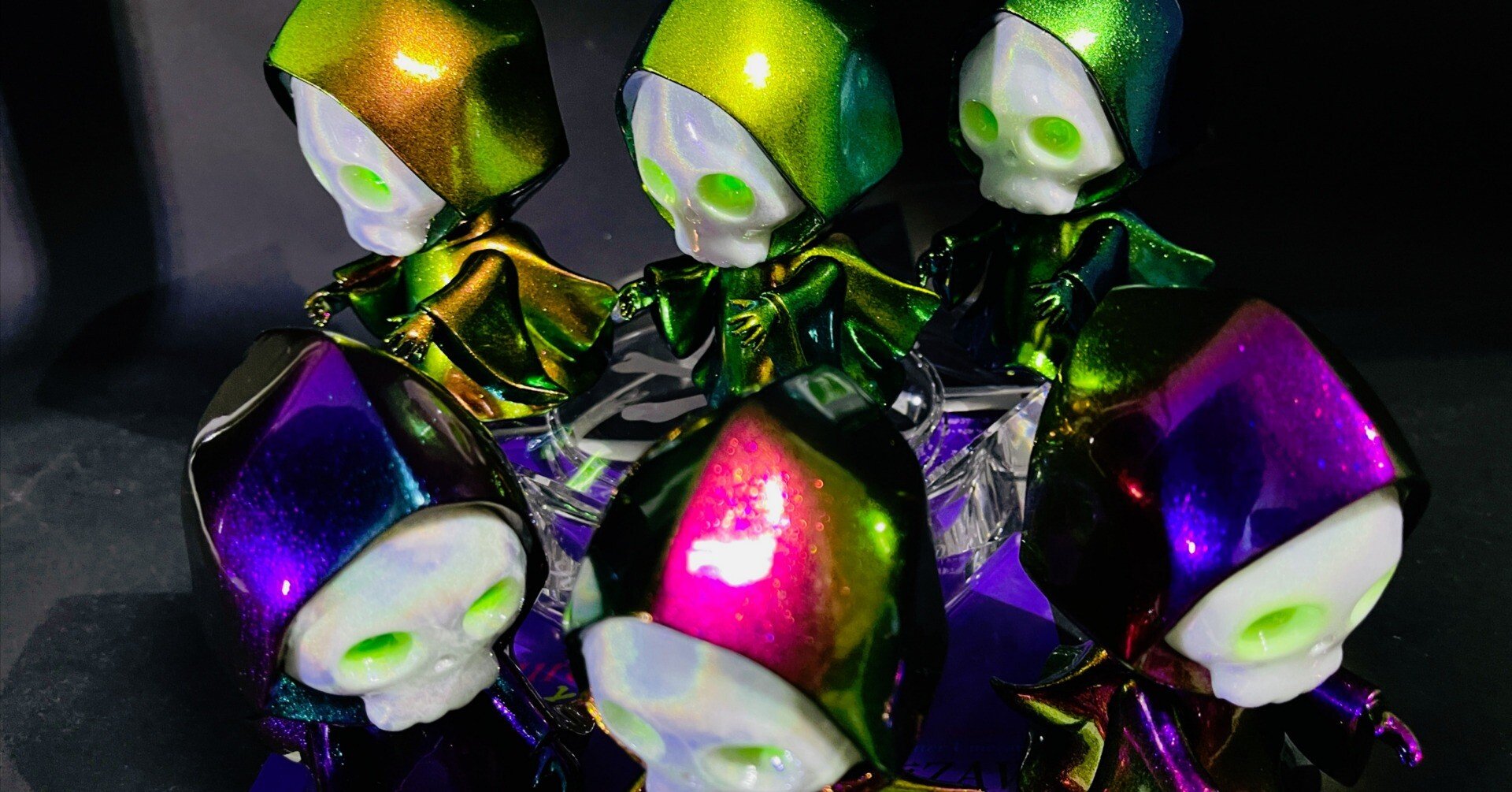 東京のお店で取り扱い！是非実物見てね ドクロちゃん ソフビ