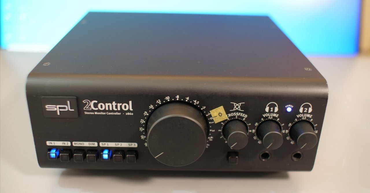 SPL Control2 モニターコントローラー 2系統の入出力をもつ SPL Control2 モニターコントローラー 2系統の入出力をもつ