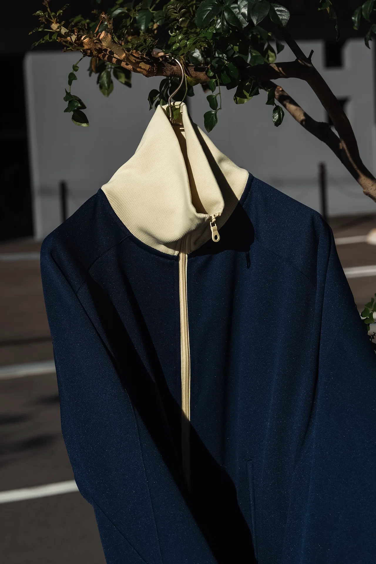 に*さ様 ancellm 24ss ドライバーズ　トラックジャケット　ネイビー ANCELLM 24SS｜y_s_k117