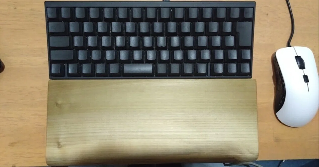 にわかキーボード格ゲーマーがパームレストを自作するようです｜ヤマカズ