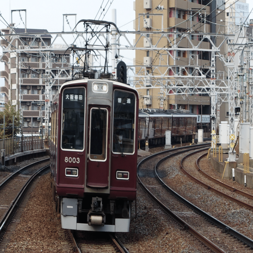 阪急神戸線】8003F｜Tau6(タウロク)